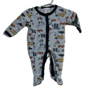 Laura Ashley Blue City Print Kids‎ Footie